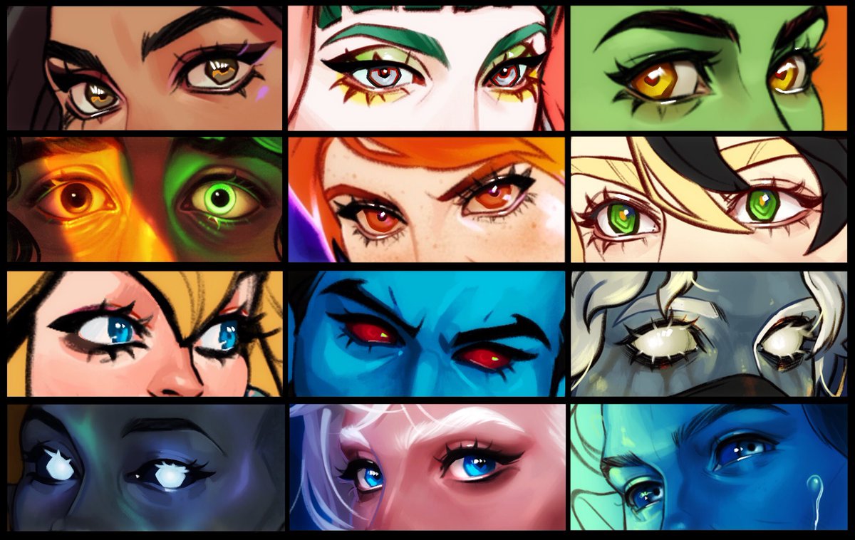 When it comes to drawing eyes, who is your favorite artist?