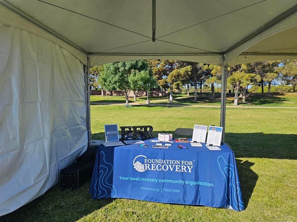 ForRecovery's tweet photo. We’re at the @AFANLV AIDS walk today! Come by and show your support for this important cause.
#LasVegas #Nevada #HarmReduction #Recovery #RecoveryCurrent #ForRecovery https://t.co/pmx1anv1fM
