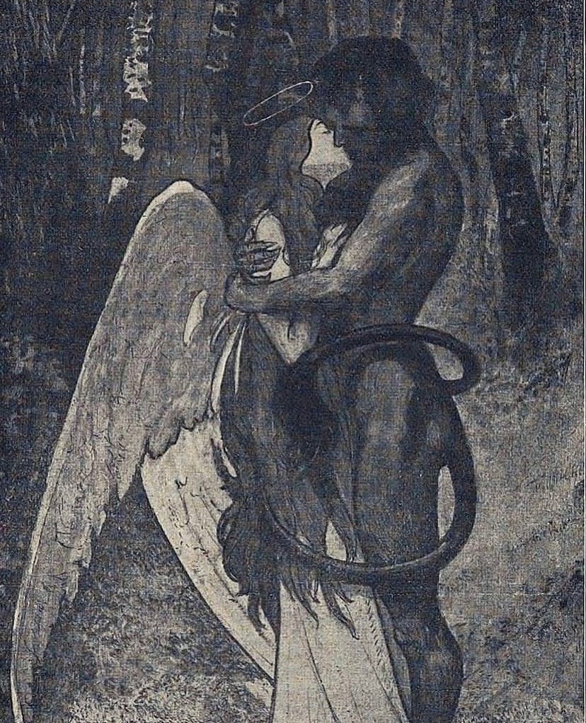 Illustration by Artus Scheiner for Lustige Blätter  (1901)