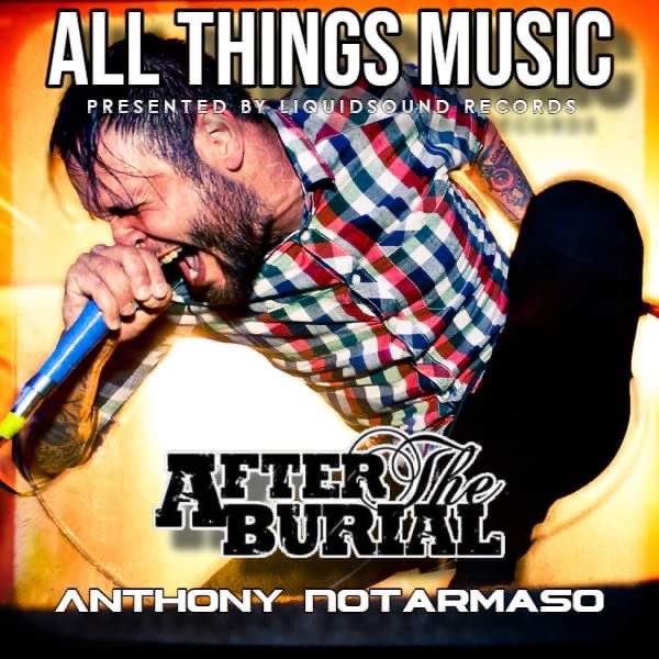 ATMusicPodcast's tweet photo. NEW EPISODE:

We sat down with Anthony Notarmaso from @aftertheburial to talk about life on the road, songwriting inspirations, video games, and more.

LISTEN HERE: https://t.co/8a5FpcwCvs https://t.co/F0Rwct76k4