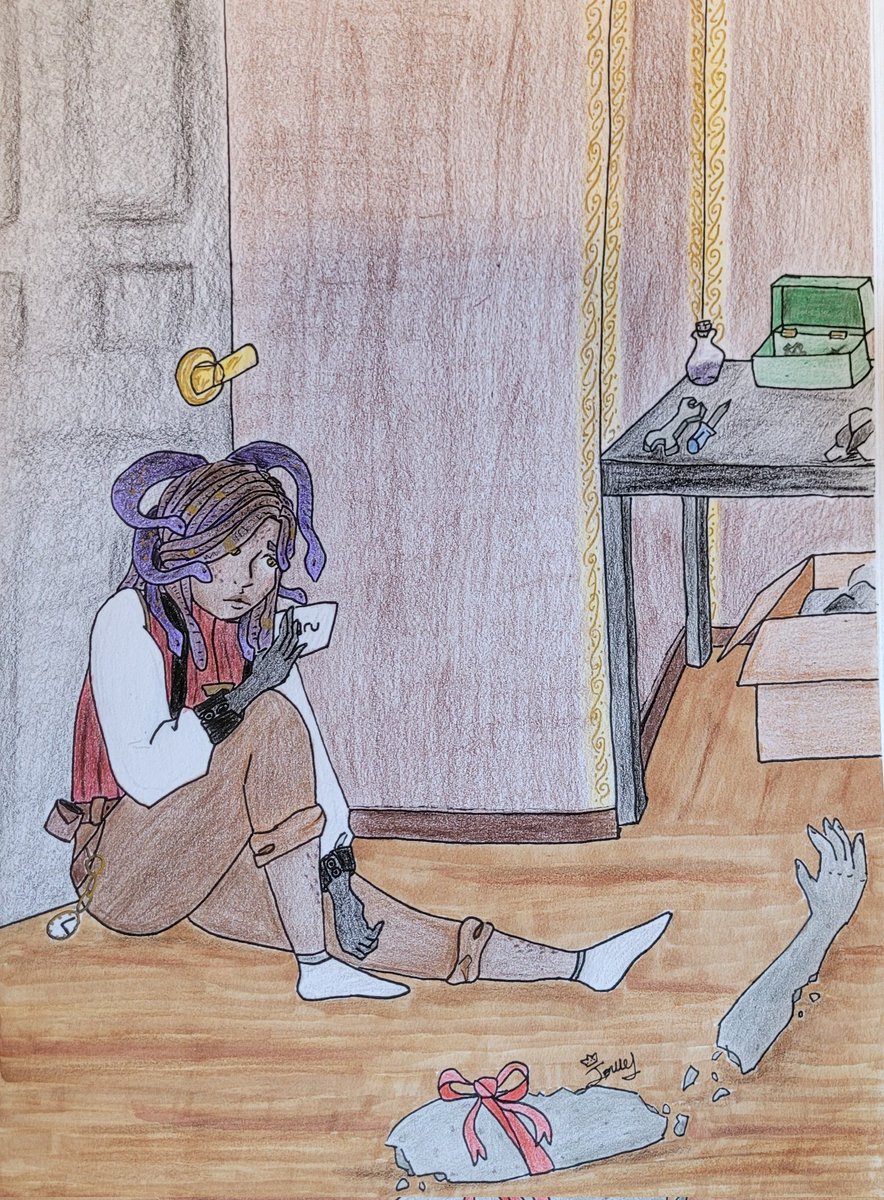 ULover123's tweet image. When you end a guy and go home to a note from the only witness and a literal body part, it kinda messes you up #HigherEdRPG