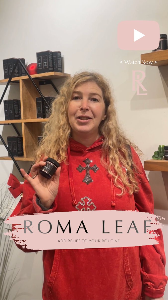 RomaLeaf's tweet photo. Curious about looking towards CBD for joint pain, arthritis, inflammation, and more? Hear how our loyal customer uses her Roma Leaf 1000mg CBD Balm to help her and her teenage son.

Hear more on YouTube: https://t.co/L5N2NHbWFL https://t.co/jGrW0UJQ2F
