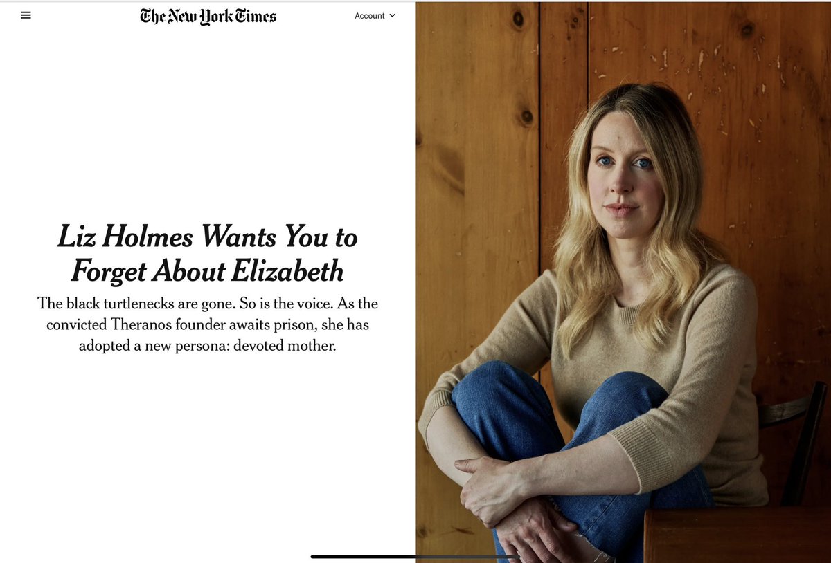 uche_blackstock's tweet photo. “Liz Holmes…devoted mother” vs. “Michael Brown…was no angel.”

@nytimes, strikes again! https://t.co/nFvbF6zdQF