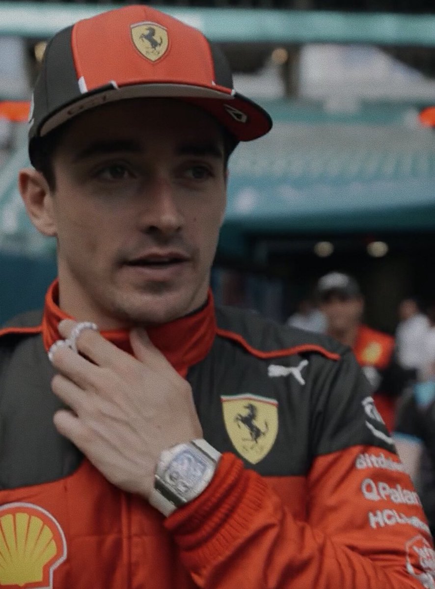 best of charles leclerc on Twitter "is he holding the "forza ferrari