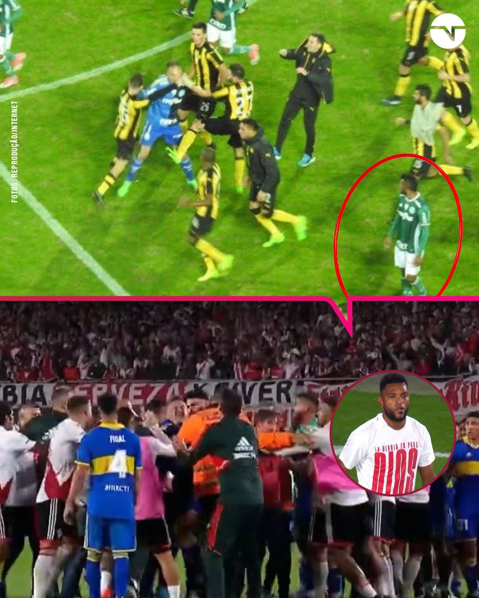 TNTSportsBR's tweet photo. META DE VIDA: ter a paz de espírito do Borja! 😂😇 O cara ficou tranquilão na treta na época do Palmeiras e olhando de longe a confusão em um River x Boca... https://t.co/D9mq9LtdEC
