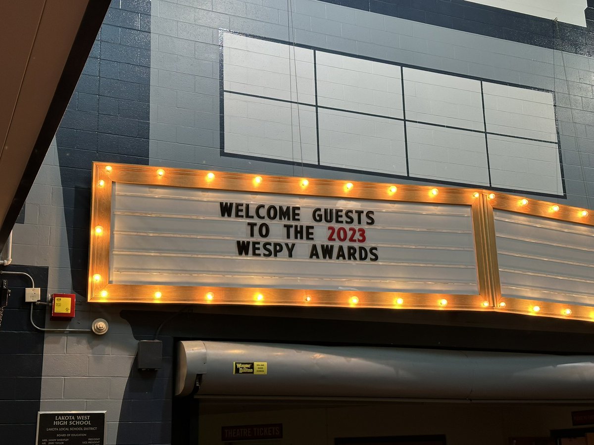 Kaufy24's tweet photo. Inaugural WESPY’s, presented by @LakotaWestSAAB 
Fantastic evening celebrating the Year in Sports at Lakota West. https://t.co/rNEzLXRjGO