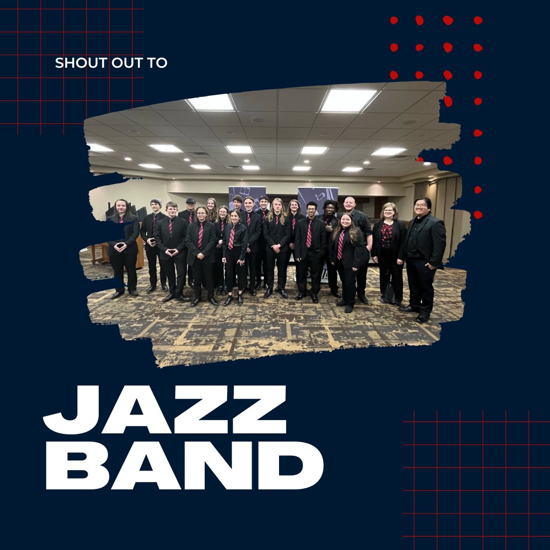 This shout out is for North High's Jazz ensemble! Our Jazz Band has had a very successful season, getting 1st place at the districts in February, giving them the opportunity to go to the Iowa Jazz Championships. Jazz Band is very talented and deserves a lot more recognition.