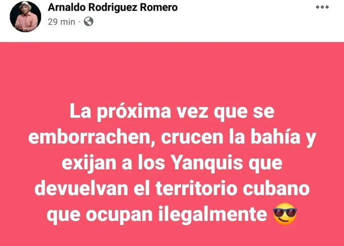 Coincido con @arnaldotalisman 👇🏻

#VivaCuba