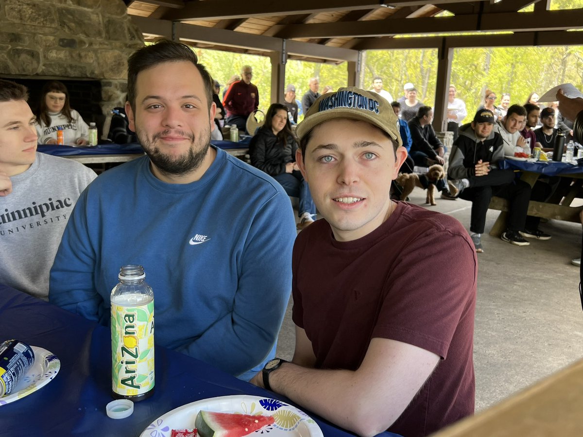 QUSchoolofComm's tweet photo. Our seniors and staff gathered together this past Friday for our School of Communications Senior Send-off BBQ and Awards. Congratulations to our awards recipients and all of our soon to be alumni!

#schoolofcommunications #seniors #bbq #awards #quschoolofcomm https://t.co/sRv5X6zoWL