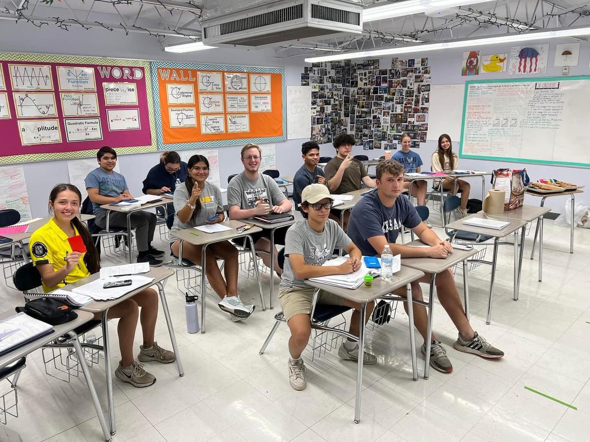 hondoisd1 on Twitter "HHS AP calculus students showed up on Sunday