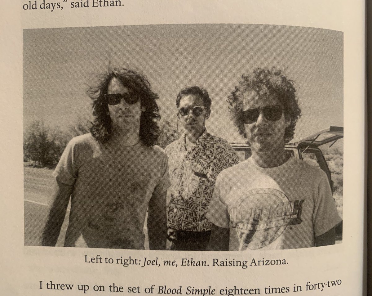 The Coen brothers &amp; Barry Sonnenfeld look like they just dropped an SST classic here.
