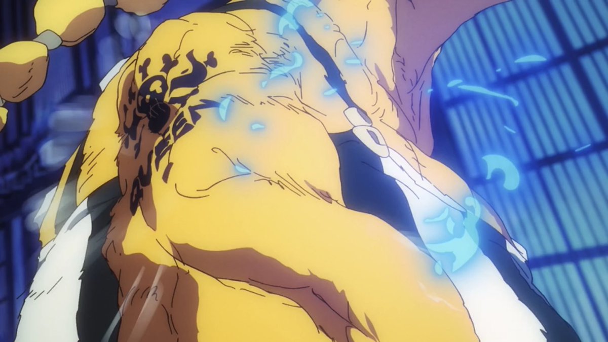 Love how you can see Queen’s damage through his tattoo’s expressions. Akihiro Ota permeates its animations with a lot of life!
#OnePiece1061 was really amazing as a hole!