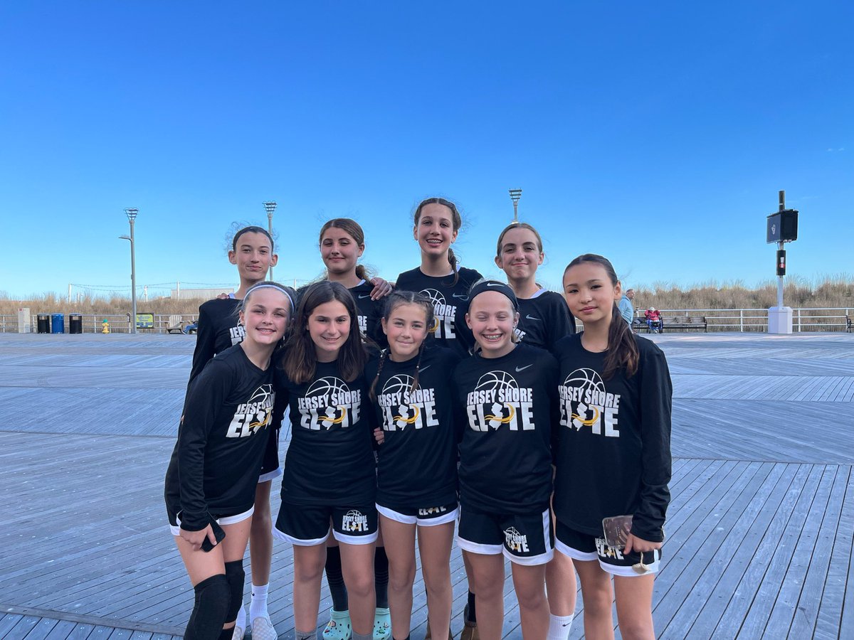 Congrats to Coach Jen’s 5th grade team champs! 

Jersey shore elite  teams had a great weekend in AC 💪💛🖤🏀
Thank you 
<a href="/SelectEventsBB/">Select Events Basketball</a>  for a great event !