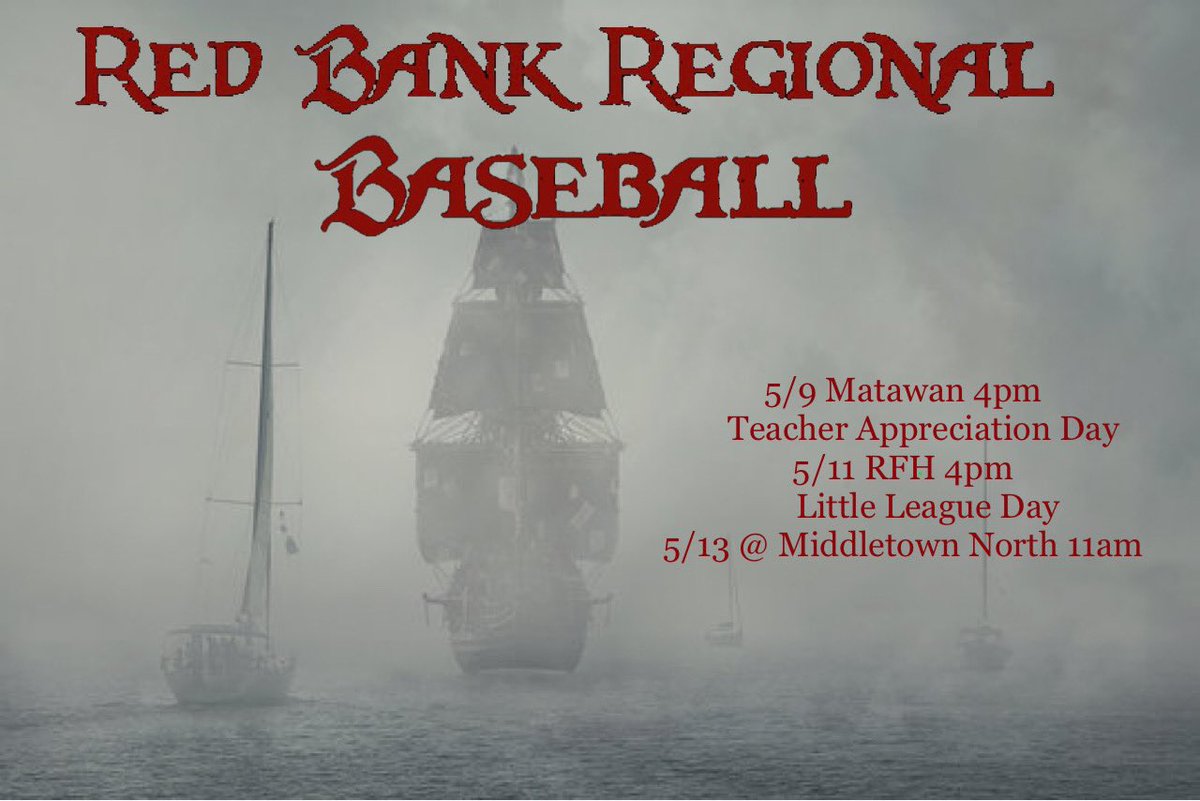 CoachTucker22's tweet photo. Big week for the Bucs. Plenty to play for and plenty to celebrate. See everyone out there supporting the boys🏴☠️⚾️ #RTB21 https://t.co/WDd6wqZwP1