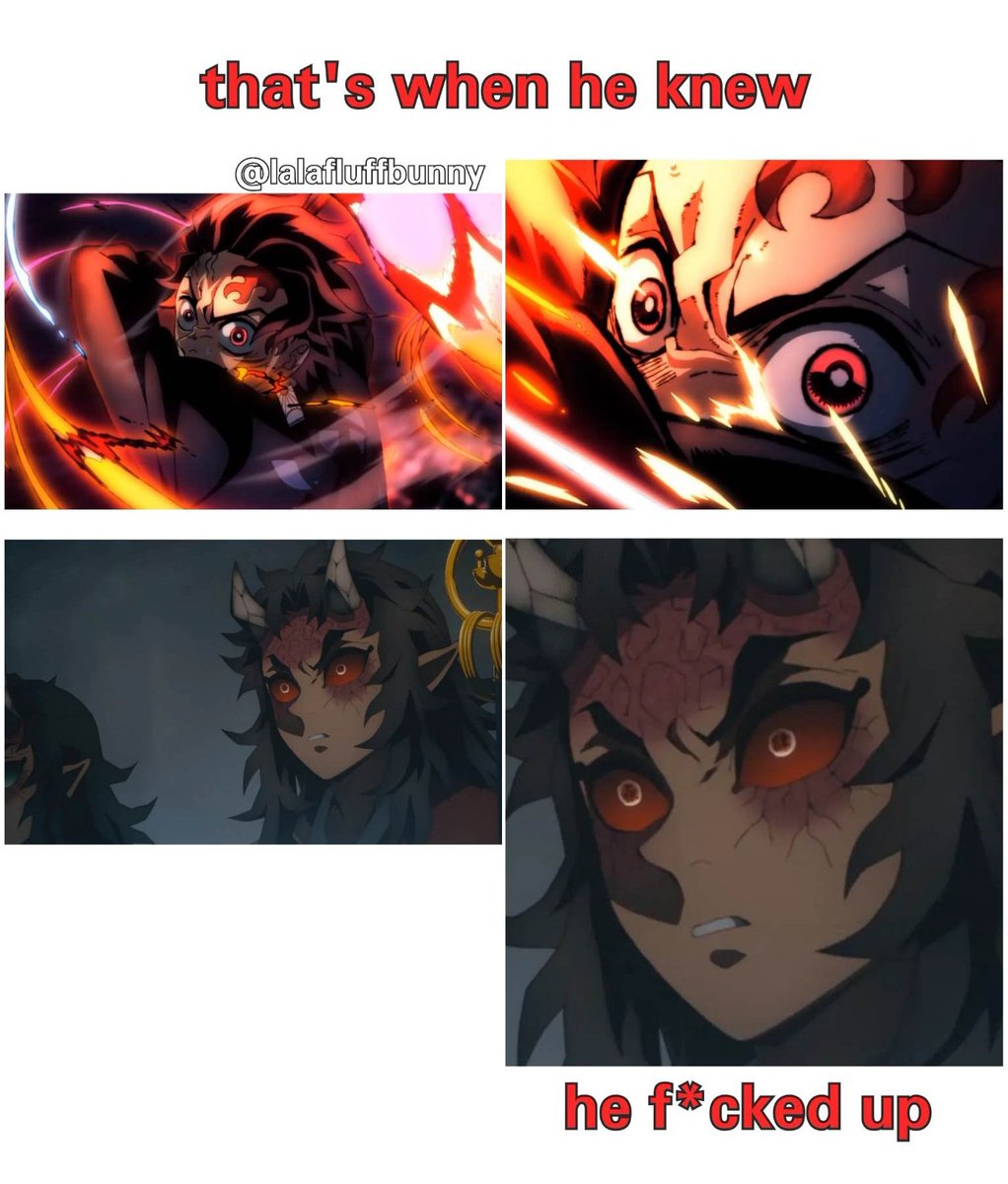 All I could see here 😭😭  them Muzan cells were like, "how many times am I gonna-" 😆😆
#DemonSlayer