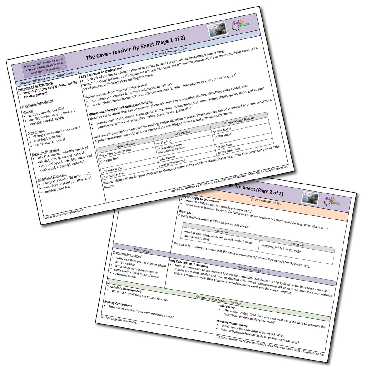 SyllaSense's tweet image. We're so excited to announce that the Teacher Tip Sheets for our Blue and Purple Series are now available for download! I can't express enough how thankful I am for our team of writers who have worked tirelessly to make this happen! syllasense.com/pages/teacher-…