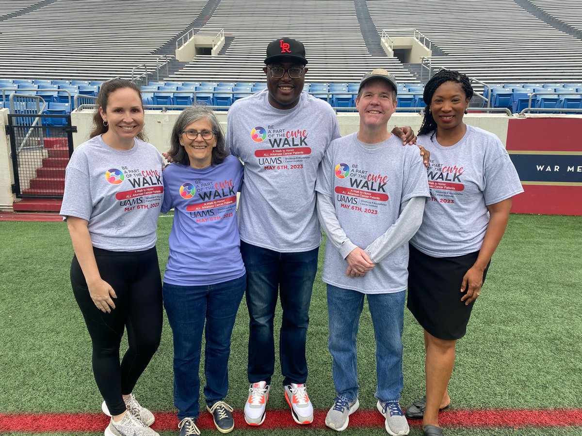 Honoring all cancer patients and raising awareness about cancer at the Be a Part of the Cure Walk hosted by UAMS Winthrop P. Rockefeller Cancer Institute. 🤍💕💛💚💙🧡💜…@KathyLWebb <a href="/FrankScottJr/">Frank Scott, Jr.</a> <a href="/drcampatterson/">Cam Patterson</a> <a href="/ashleyforAR/">Rep. Ashley Hudson</a>