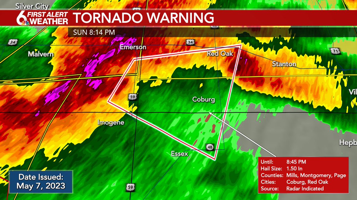 Emily Roehler on Twitter "RT RustyLord A Tornado Warning is in