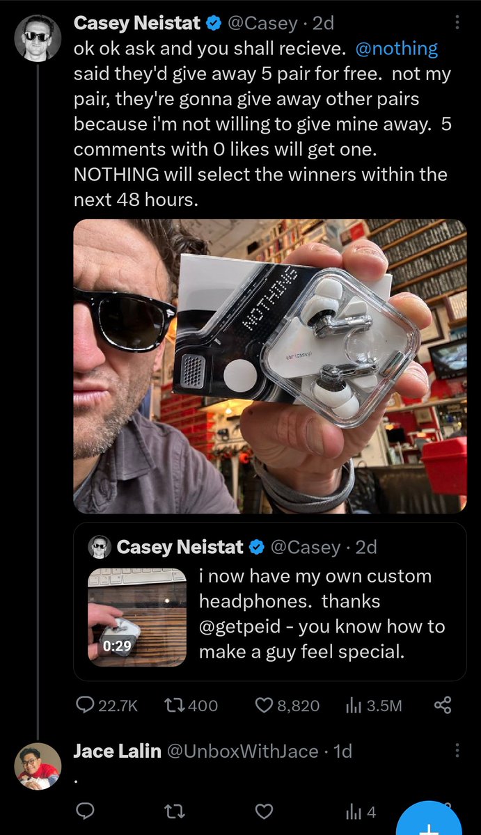 UnboxWithJace's tweet photo. @Casey 🤷 https://t.co/lDd0fP6VbC