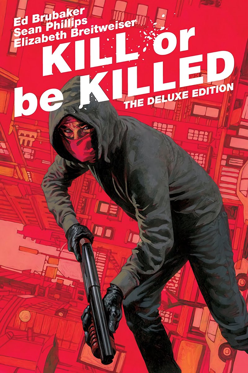KILL OR BE KILLED
20 issues
Another solid read 7/10

An interesting and different take on the vigilante genre. Easy read, a variety of characters and clean narrative. A bit wordy and text heavy at points but it pays off woth all of the story it fills in.
