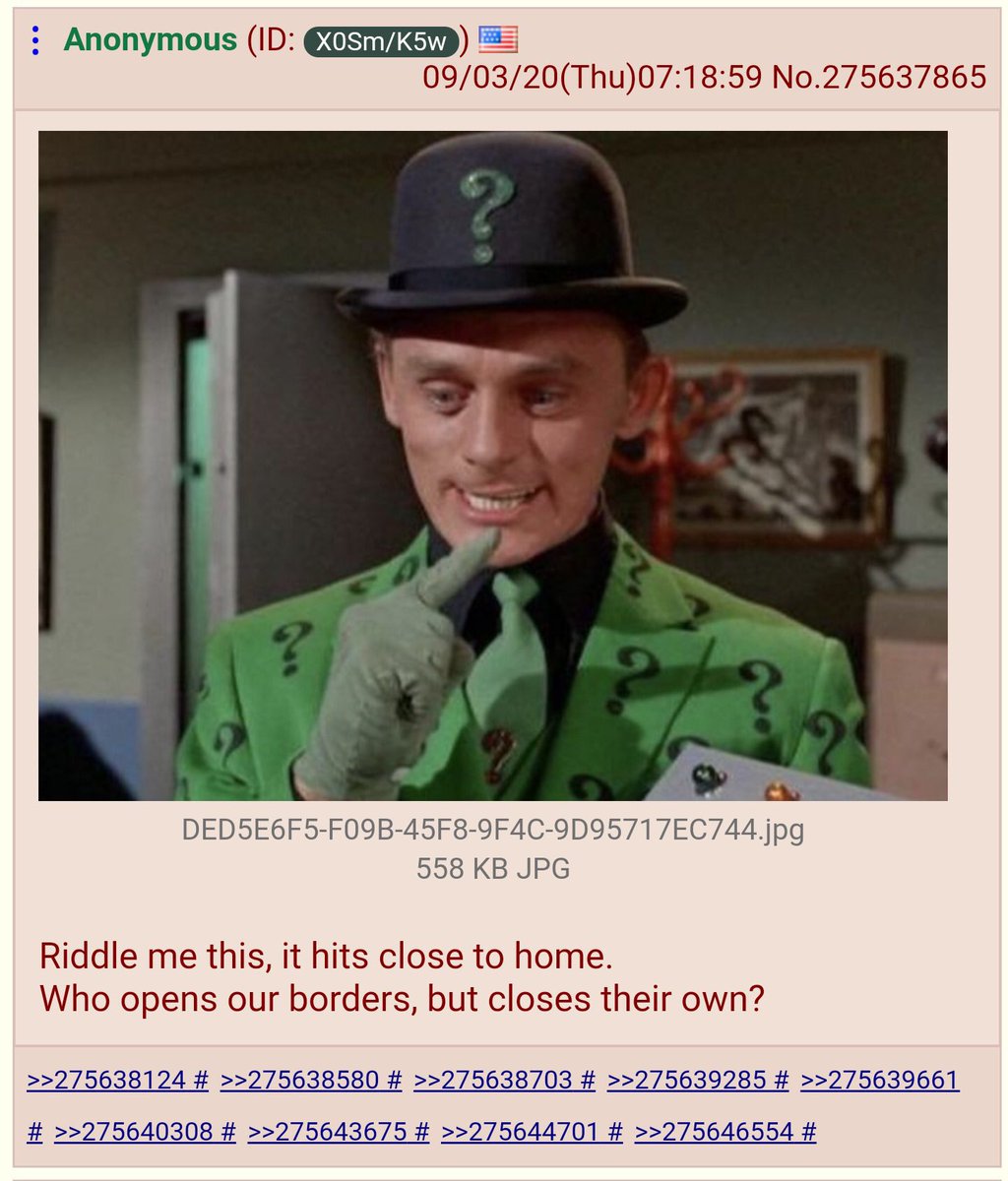 CyberopsFren's tweet photo. Any guesses?

#Title42 #invasion #Riddler #border #israel #borderisopen https://t.co/noWY8Jy6uT