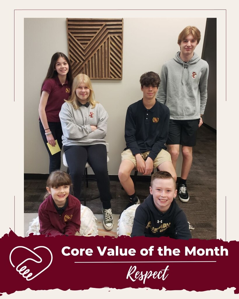 SbyChristian's tweet photo. To help introduce the refreshed SCS Core Values to our student body, we are rolling out "Core Values of the Month" this spring.  Each month, we celebrate six students who are nominated by SCS faculty as the epitome of our highlighted core value.  Core Va… https://t.co/Lung5H98U3 https://t.co/vC9BdVyP6U