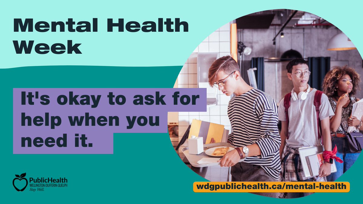 1  in 4 students in WDG reported struggling with eating issues in 2022. Sometimes it can be hard to ask for help when you need it. If you or someone you know is struggling, you can find helpful resources at: wdgpublichealth.ca/mental-health
Source: 2022 Why Survey  bit.ly/3Lp1r7V