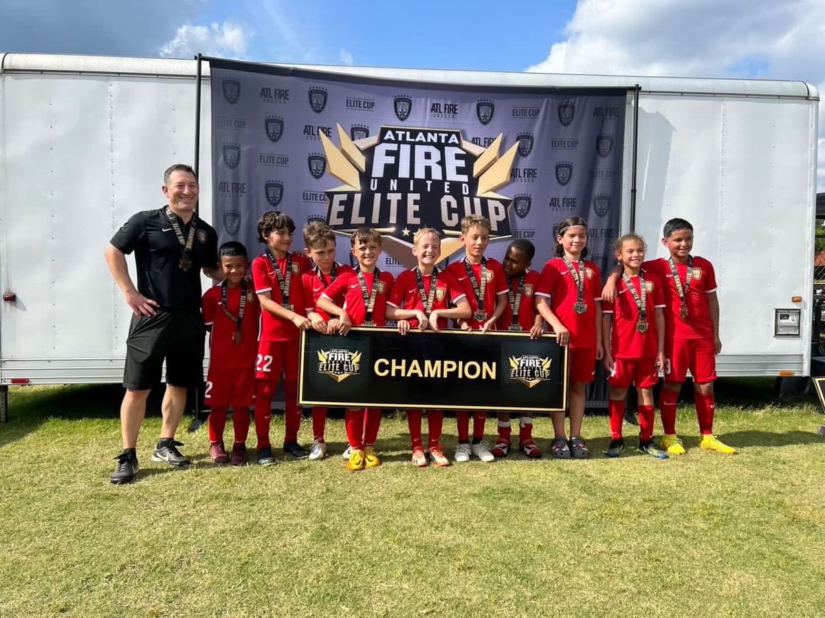 Coach Tavani’s U9 Elite Team are CHAMPIONS!! The boys scored 37 goals while only conceding 2 goals! ⚽️💯#weareafu