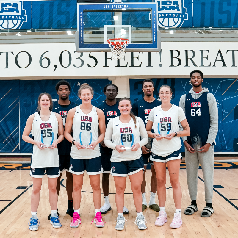 usab3x3's tweet photo. After three days &amp; 52 games, two teams - @CreightonWBB &amp; Showtime -  came out on top as 2023 #3XNationals Champions.