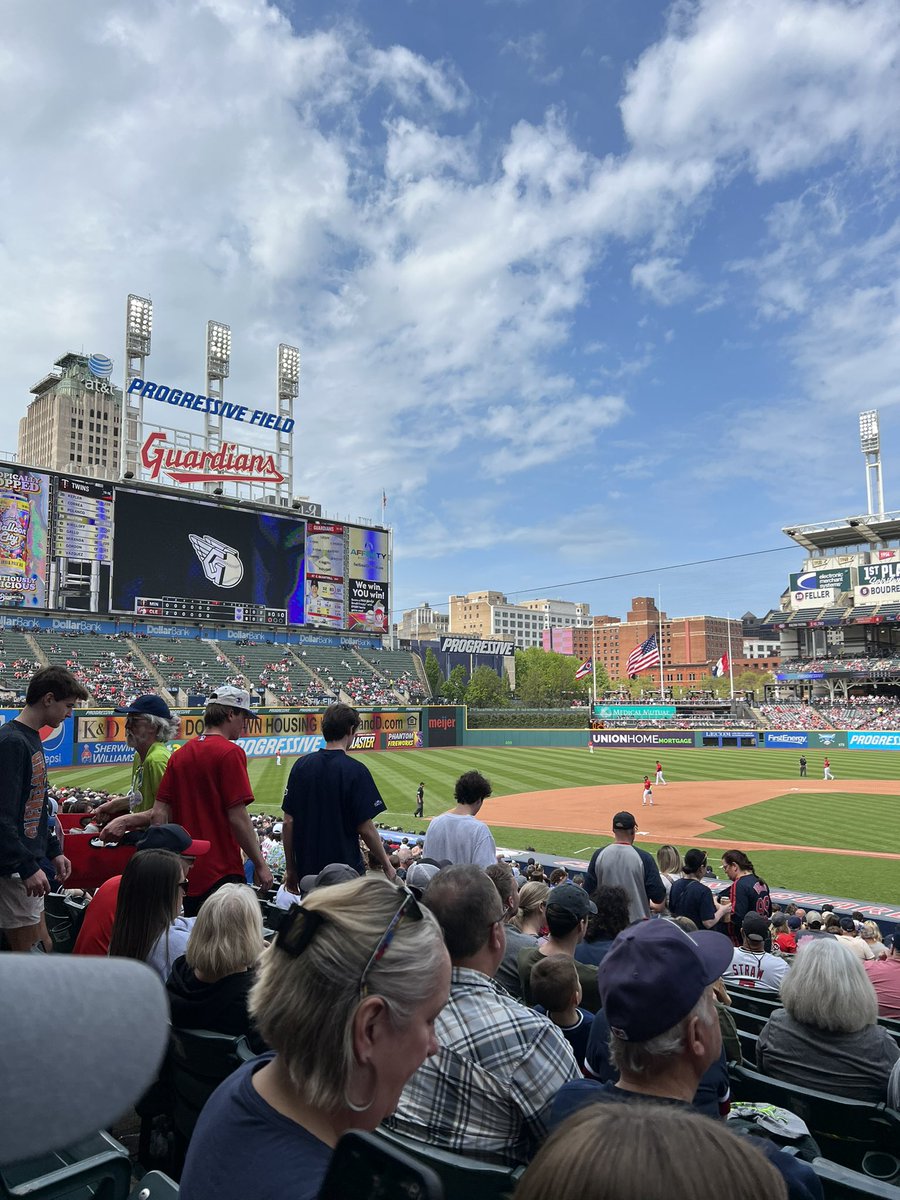 Always a good day when the guardians win #Cleveland https://t.co/XwjnEpckOq