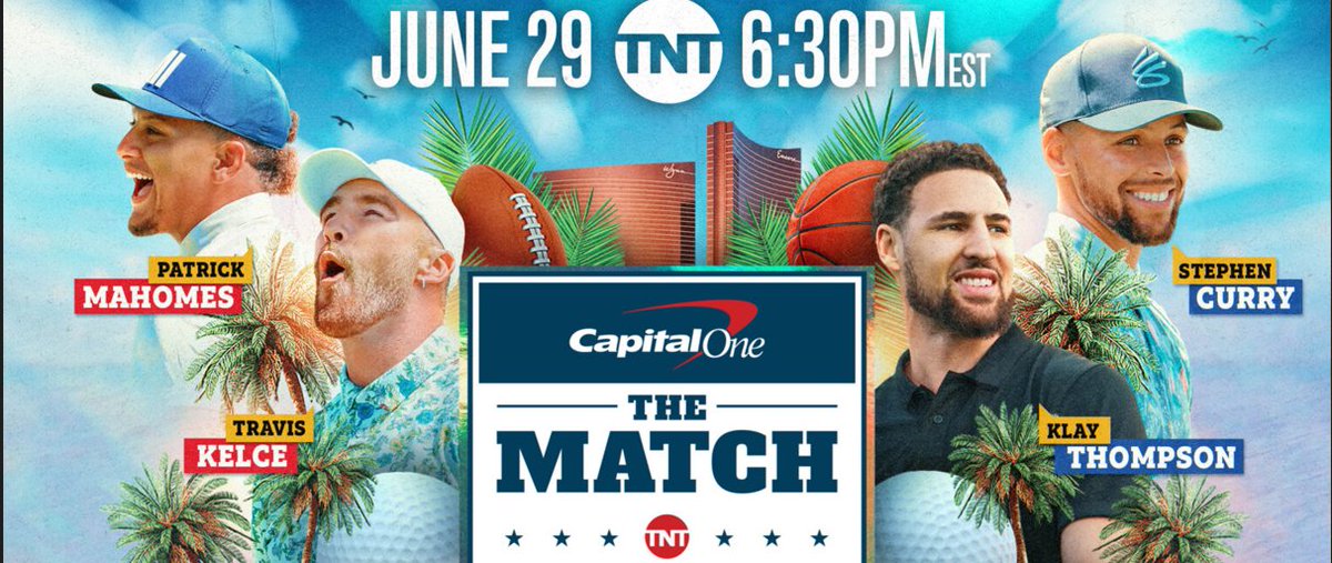 The Match Golf 2023 Live

<a href="/PatrickMahomes/">Patrick Mahomes II</a>
&amp;
@TKelce
vs
<a href="/StephenCurry30/">Stephen Curry</a>
&amp;
<a href="/KlayThompson/">klay thompson</a> 

here - <a href="/thematch_golf/">The Match Golf 2023 LIVE!</a> 
<a href="/pgatourlivehd/">Zozo Championship 2023 Live Stream@Reddit</a> 

#TheMatchgolf 
#TheMatchgolf2023 
#TheMatch 
#capitalonethematch 
#pgatour 

The match 29 june 2023 at Wynn Las Vegas, NV.