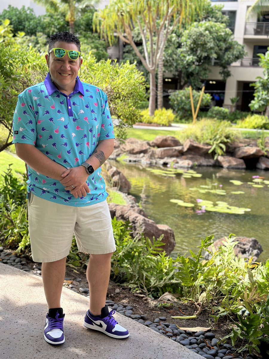 Have sneaker game, will travel! #AJ1