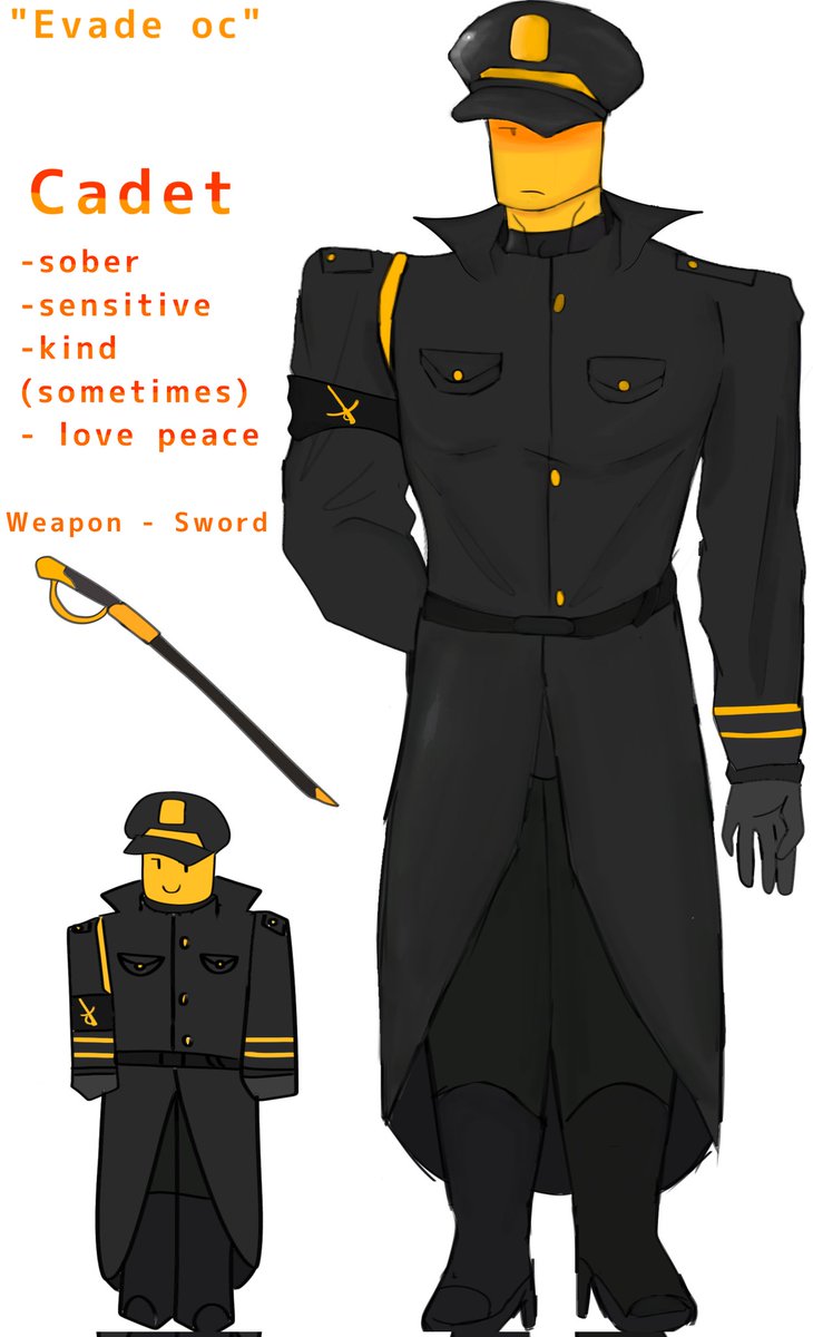 FF33085087's tweet photo. 'Evade oc'
Hmmm I still can't figure out what to do next. •~•
#robloxevade https://t.co/vP5JyMJuoF