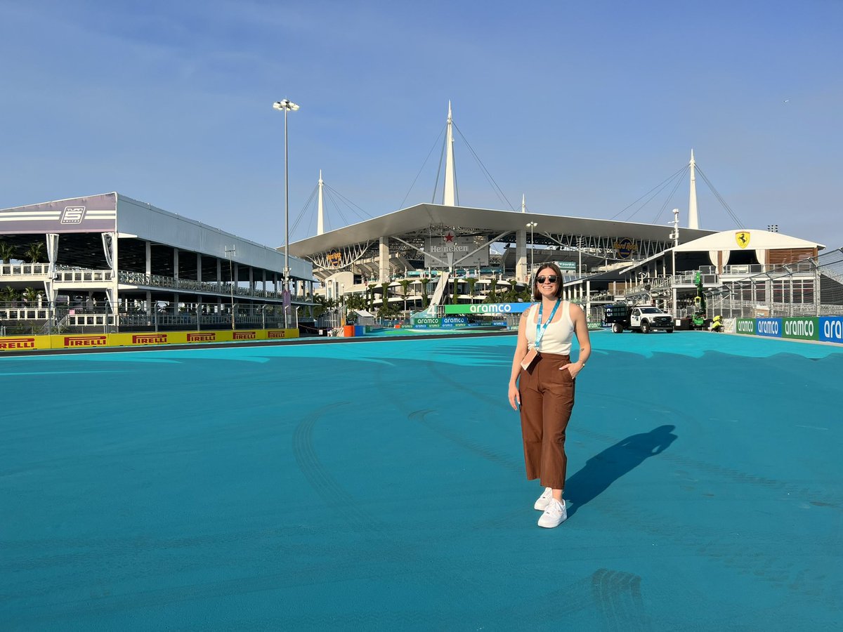 JamieLouden_'s tweet photo. I have worked some amazing events over the years but this one was special. F1 Miami Grand Prix ✅ https://t.co/pV01NjxYa3