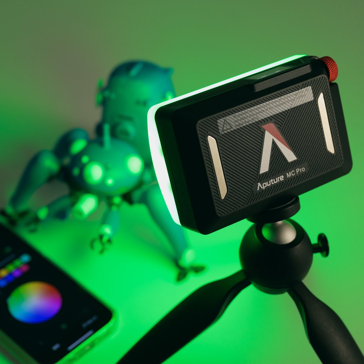 Aputure MC Pro LEDライト フルカラー RGBWW 防滴 照明 | mdh.com.sa
