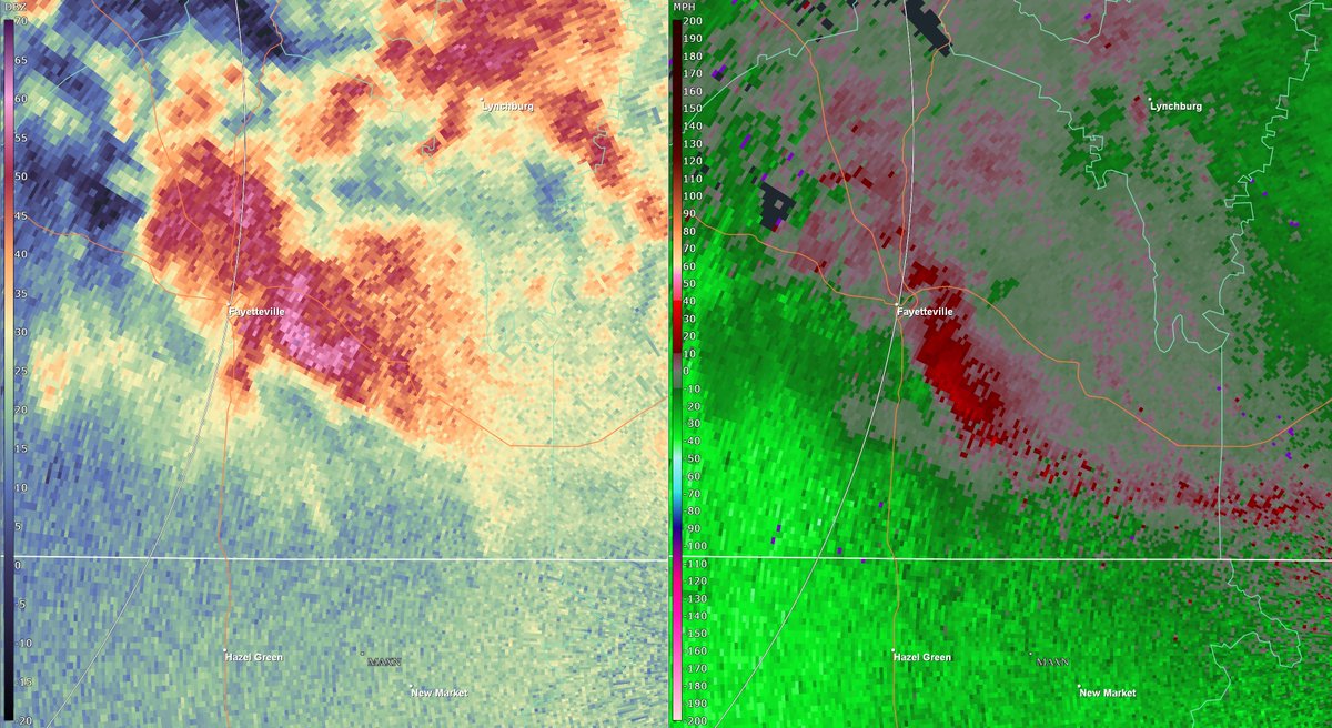 Meteorologist Bryan Wilson on Twitter "Storms in S TN taking full advantage of the wind profile