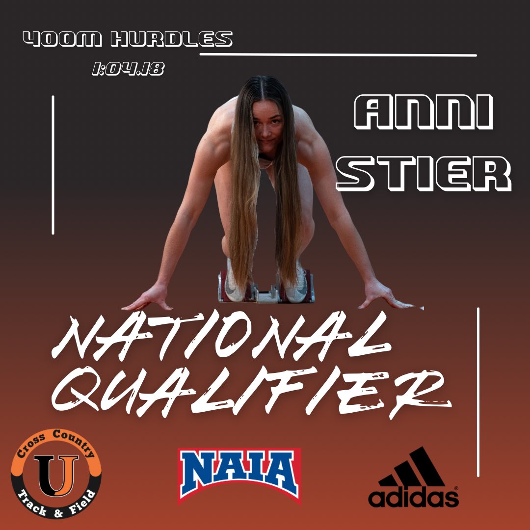 🚨National Qualifier Alert🚨

Junior Dawson Sedivec and Senior Anni Stier are NAIA Nationals bound!

They hit qualifying marks this weekend at the conference meet and will be looking to improve on their 15th and 25th rankings, respectively.

#jimmiepride #ujtfxc #naia #gpac