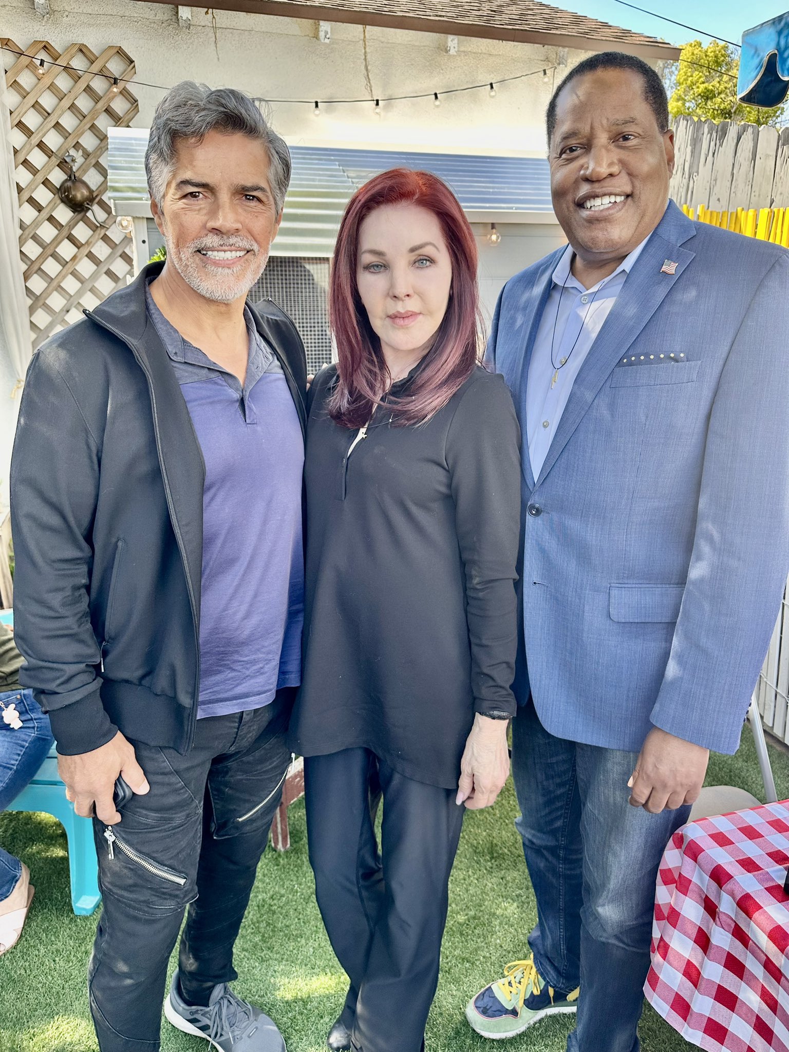 Happy Birthday, Priscilla!!!

Priscilla Presley ( and Esai Morales ( 