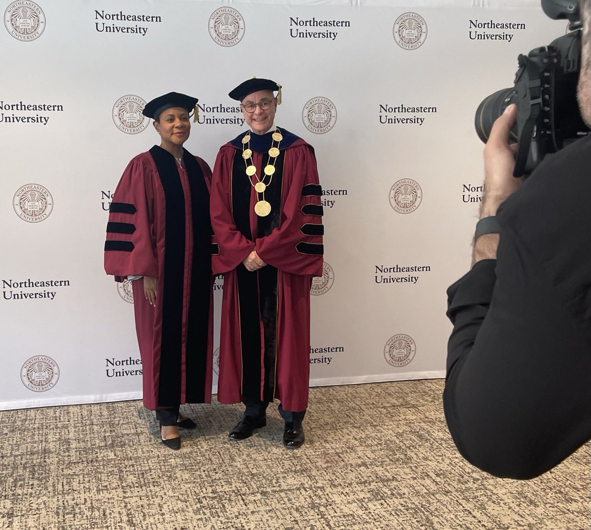 Alondra Nelson (@alondra) on Twitter photo Congratulations to the tenacious and inspiring <a href="/Northeastern/">Northeastern U.</a> #Classof2023! And thank you to <a href="/PresidentAoun/">President Aoun</a> for welcoming me as a honorary member of the NU community. #likeahusky Congratulations to the tenacious and inspiring <a href="/Northeastern/">Northeastern U.</a> #Classof2023! And thank you to <a href="/PresidentAoun/">President Aoun</a> for welcoming me as a honorary member of the NU community. #likeahusky