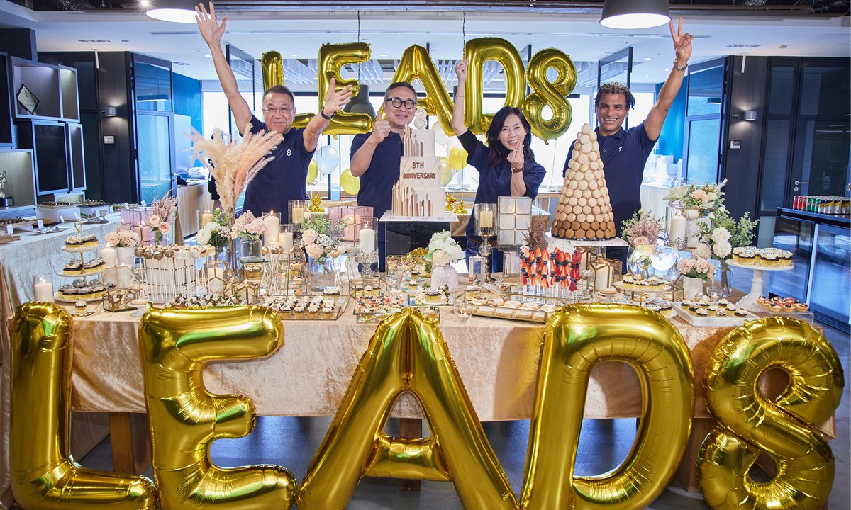 lead_8's tweet photo. Happy 9th Birthday to Lead8 - celebrating another year of business and design across the Lead8 studios!
Read more: https://t.co/FaZGXpBNVm
#Anniversary #NinthBirthday #Lead8 #Celebrations #DesignStudios #Party https://t.co/i43q7AeJpx