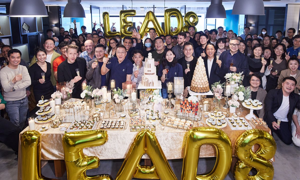 lead_8's tweet photo. Happy 9th Birthday to Lead8 - celebrating another year of business and design across the Lead8 studios!
Read more: https://t.co/FaZGXpBNVm
#Anniversary #NinthBirthday #Lead8 #Celebrations #DesignStudios #Party https://t.co/i43q7AeJpx