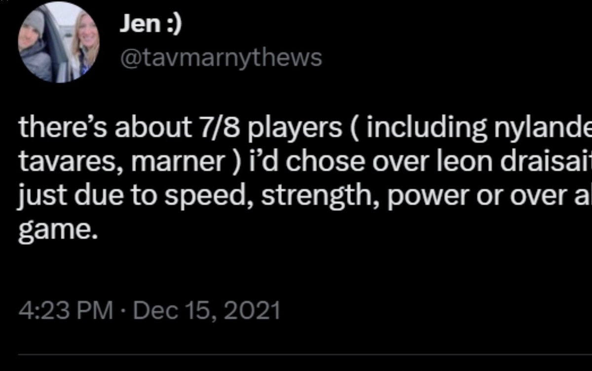 lilkd4wg's tweet image. Let’s all throw our heads back and laugh #LeafsForever