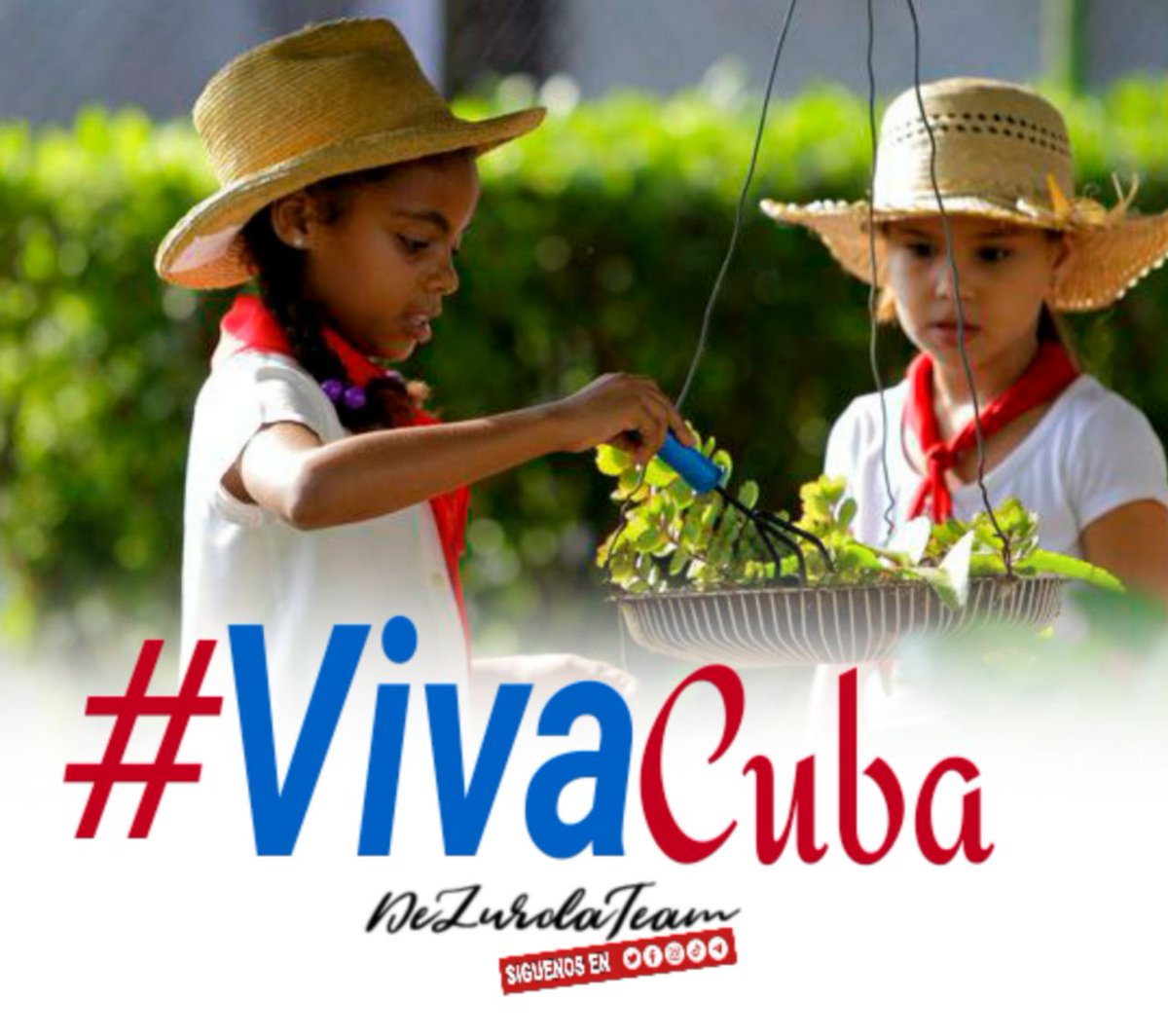 Los niños en Cuba tienen un futuro asegurado. Libre de disparos y de drogas. Serán fieles continuadores de la obra de la Revolución Cubana 🇨🇺. 
#VivaCuba
#DeZurdaTeam