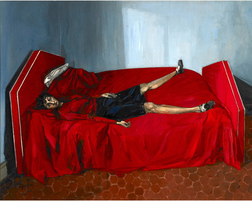 A Cama Vermelha (Francis Gruber, 1944)