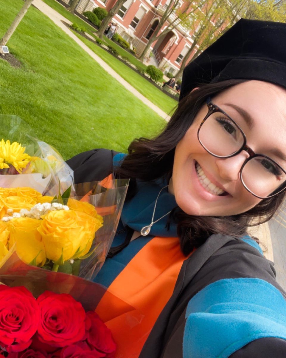 HSotherland's tweet photo. It’s been a while. But I did it 🥂🎓💛 https://t.co/Da36H2p5OT