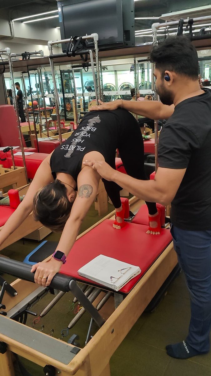 SavvysPilates's tweet photo. Pilates improved me ,my health ,my posture,my body learned more and will continue to learn @BodyImageYFC @YasminBodyImage #pilates #pilatesinstructor https://t.co/OujuYA03eo