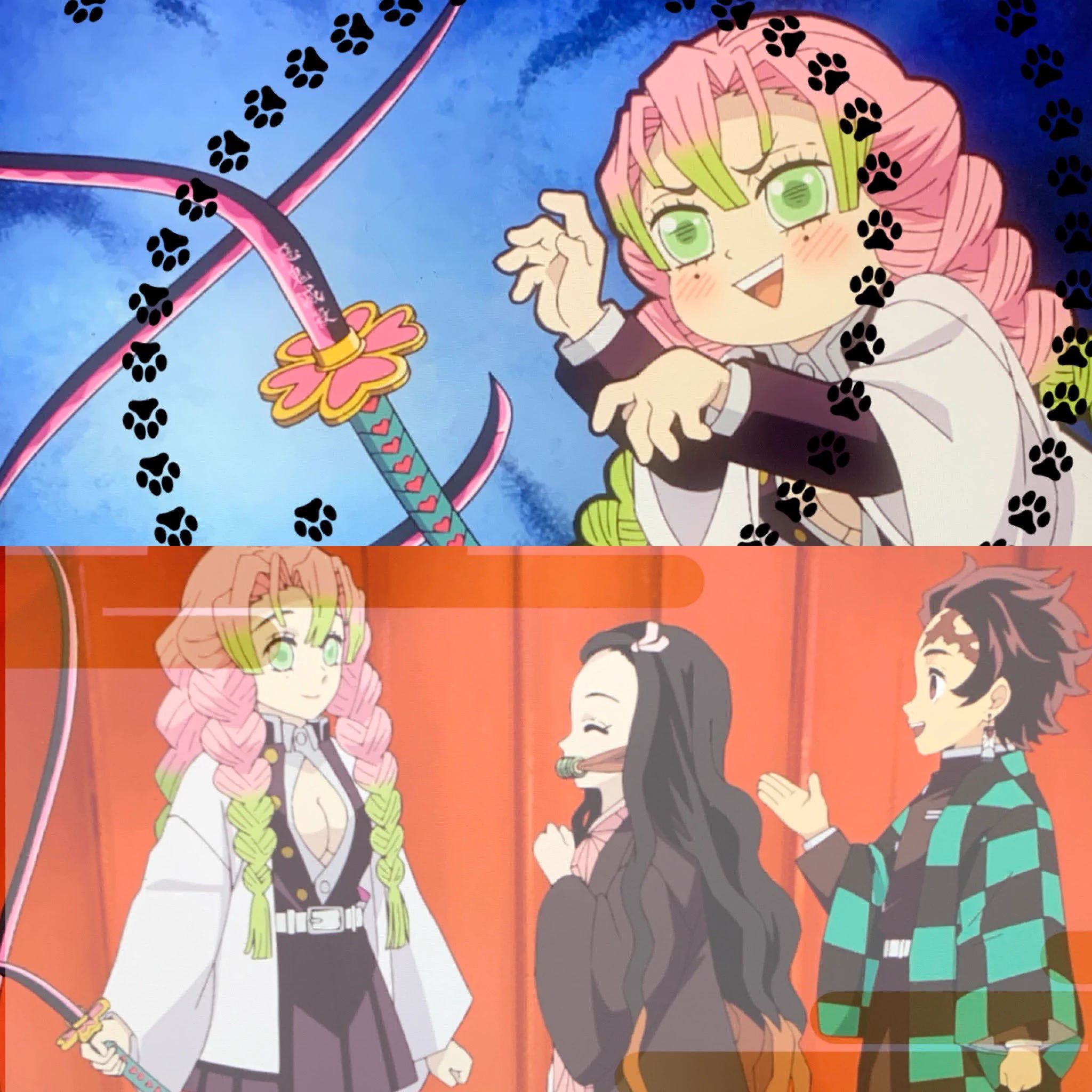 @kimetsu_off @ufotable コミック巻末の【じゃがいもぉ〜】ネット配信での蜜璃ちゃんの『炭治郎君だから特別よ』のセリフ......アニメ化ゆえの構成
蜜璃ちゃんにとって炭治郎と禰󠄀豆子は遠く離れた兄弟を二人には感じてるのだろうなぁとジワって拝見しました😭🥰😭🥰蜜璃ちゃん可愛い過ぎ🩷 