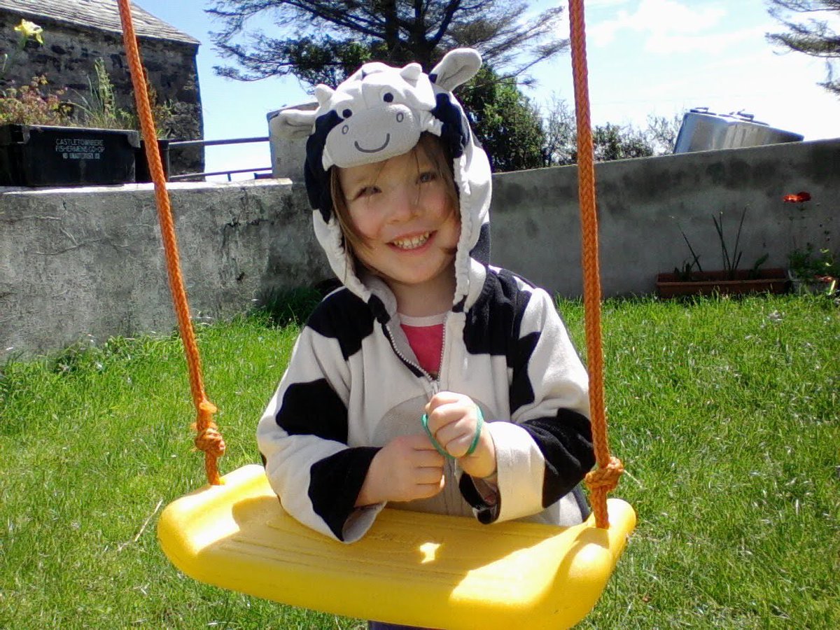 This little girl was enjoying the most beautiful of May days just two weeks before her 3rd birthday.