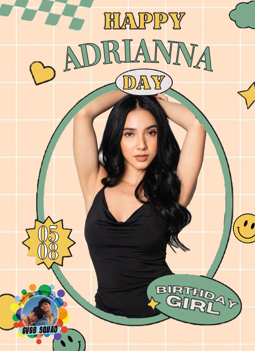 GVGBSquad's tweet photo. Happiest Birthday, Queen @adriannaso_! We love you! 🥰 https://t.co/X0IBIwCCqs