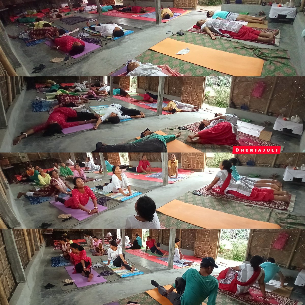yoga_land's tweet photo. 💐----------------------🧘♀️🧘♂️--------------------💐
Assam #Sonitpur yog Shivir/centres
Yog Mitra... #Ripon #Manju #Pallabi #Barnali and #Shewali ji
Date...08.05.2023--------------------🧘♀️🧘♂️ https://t.co/UekmjQE6ei